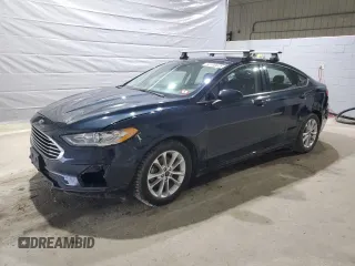 2020 Ford Fusion SE with VIN 3FA6P0HD0LR158152, listed as a Copart auction lot 50740625 with 24,058 mi miles and Salvage Title. Bid and sale history available at DreamBid. Image 1.