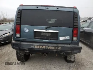2005 Hummer H2 SUV with VIN 5GRGN23U95H116850, listed as a Copart auction lot 41478625 with 0 mi miles and Non Repairable. Bid and sale history available at carsss.com. Image 6.