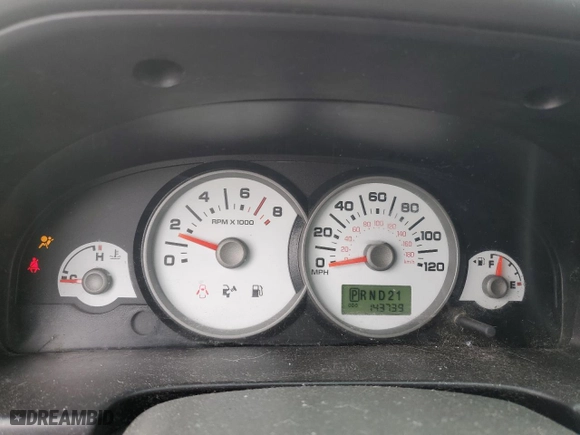 2005 Ford Escape XLT with VIN 1FMYU93105KD73059, listed as a Copart auction lot 53149615 with 143,739 mi miles and Salvage Title. Bid and sale history available at carsss.com. Image 9.