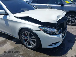 2014 Mercedes-Benz S with VIN WDDUG8FB4EA053974, listed as a IAAI auction lot 42057598 with 76,124 mi miles. Bid and sale history available at carsss.com. Image 18.