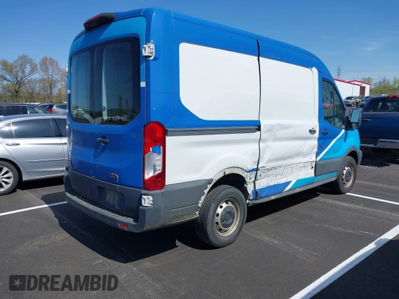 2018 Ford Transit with VIN 1FTYR1CM1JKA85403, listed as a IAAI auction lot 41922452 with 193,392 mi miles and . Bid and sale history available at DreamBid. Image 4.