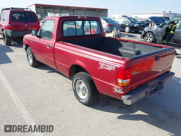 1997 Ford Ranger XLT with VIN 1FTCR10A5VPB61024, listed as a IAAI auction lot 41665439 with 167,187 mi miles. Bid and sale history available at carsss.com. Image 3.
