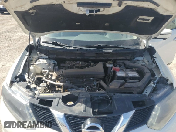 2016 Nissan Rogue SV with VIN JN8AT2MT6GW026190, listed as a Copart auction lot 49178885 with 121,076 mi miles and Salvage Title. Bid and sale history available at carsss.com. Image 13.