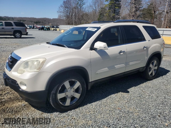 2009 GMC Acadia SLT2 z VIN 1GKER33D99J107006, wystawiony jako Copart lot #49313895 z przebiegiem 171 006 mil mil oraz Czysty tytuł • Clean title. Historia ofert i sprzedaży dostępna na DreamBid. Obrazek 1.