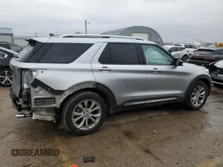 2021 Ford Explorer Limited с VIN 1FMSK7FH3MGA85756, выставлен на аукционе Copart как лот 47276695 с пробегом 76 220 миль миль и Списание • Salvage title. История ставок и продаж доступна на DreamBid. Изображение 3.