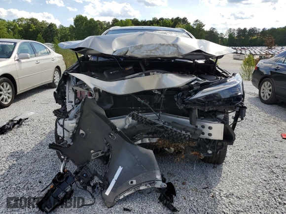 2022 Lexus NX 350h Luxury with VIN JTJHKCEZ0N2003737, listed as a Copart auction lot 56185694 with 37,447 mi miles and Salvage Title. Bid and sale history available at DreamBid. Image 5.