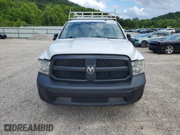 2019 Ram 1500 Tradesman with VIN 3C6JR7DG6KG508120, listed as a Copart auction lot 57776805 with 106,411 mi miles and Salvage title. Bid and sale history available at DreamBid. Image 5.