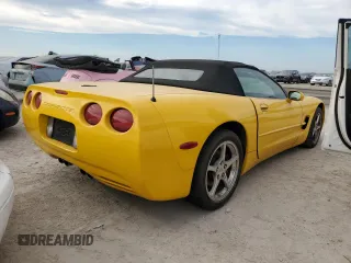 2002 Chevrolet Corvette with VIN 1G1YY32G925134639, listed as a Copart auction lot 76162224 with 0 mi miles and Salvage Title. Bid and sale history available at carsss.com. Image 3.