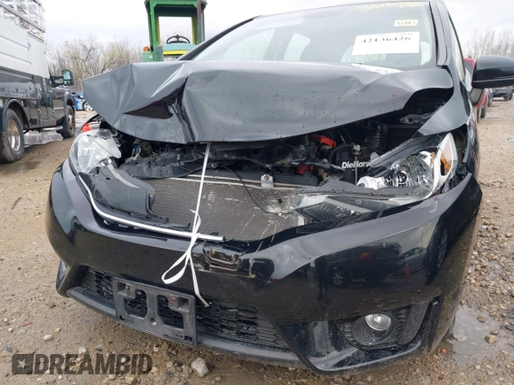2015 Honda Fit EX-L with VIN 3HGGK5H85FM762070, listed as a IAAI auction lot 42136426 with 84,223 mi miles and . Bid and sale history available at DreamBid. Image 6.