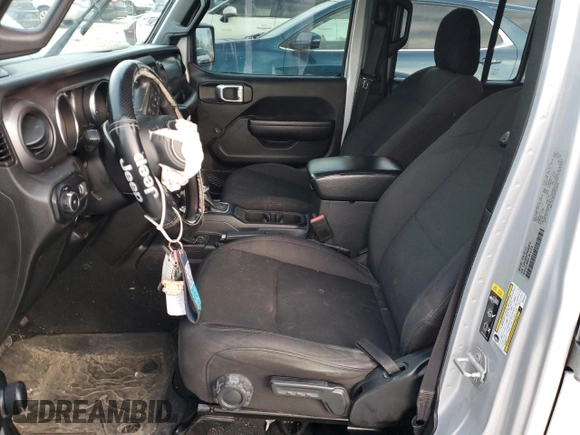 2023 Jeep Wrangler Sport S with VIN 1C4HJXDGXPW532573, listed as a Copart auction lot 43852985 with 96,720 mi miles and Clean Title. Bid and sale history available at DreamBid. Image 7.