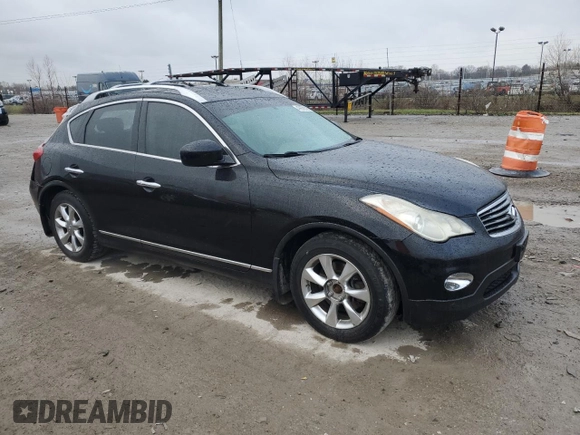 2008 Infiniti EX Journey with VIN JNKAJ09F58M359792, listed as a Copart auction lot 49978085 with 234,612 mi miles and Salvage Title. Bid and sale history available at DreamBid. Image 4.