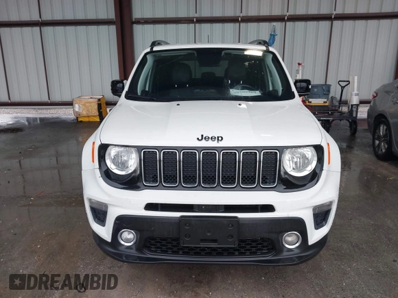 2020 Jeep Renegade Latitude with VIN ZACNJBBB4LPL00858, listed as a IAAI auction lot 39799564 with 96,002 mi miles. Bid and sale history available at carsss.com. Image 12.