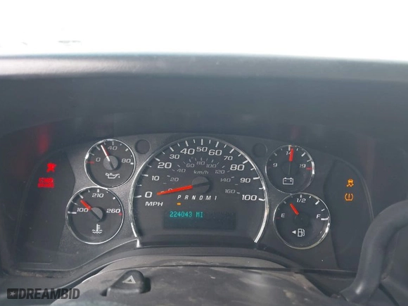 2011 Chevrolet Express Cargo Van with VIN 1GCWGFBA2B1154429, listed as a IAAI auction lot 41349126 with 224,043 mi miles. Bid and sale history available at carsss.com. Image 7.