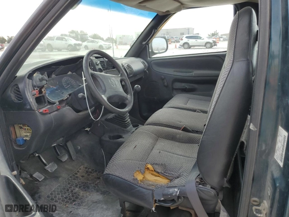 1998 Dodge Ram 1500 with VIN 1B7HC16X5WS558816, listed as a Copart auction lot 75678144 with 0 mi miles and Salvage Title. Bid and sale history available at carsss.com. Image 7.