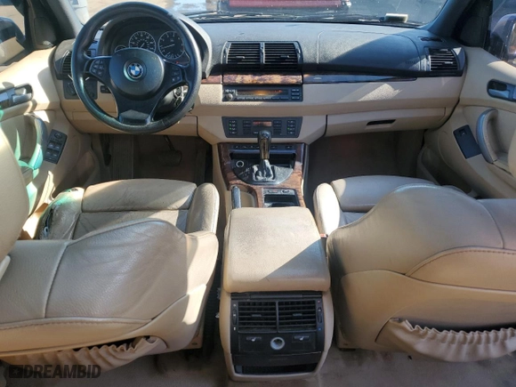 2006 BMW X5 3.0i with VIN 5UXFA13576LY44904, listed as a Copart auction lot 52698065 with 233,330 mi miles and Salvage Title. Bid and sale history available at carsss.com. Image 8.