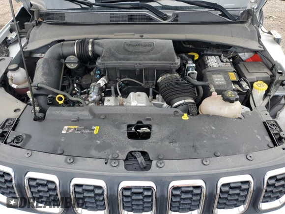 2024 Jeep Compass Latitude z VIN 3C4NJDBN7RT107047, wystawiony jako Copart lot #55265515 z przebiegiem 27 017 mil mil oraz Szkoda całkowita • Salvage title. Historia ofert i sprzedaży dostępna na DreamBid. Obrazek 12.