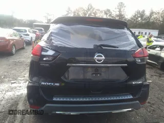 2017 Nissan Rogue SV with VIN KNMAT2MV7HP606962, listed as a IAAI auction lot 40924941 with 129,183 mi miles. Bid and sale history available at carsss.com. Image 16.