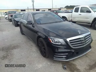 2019 Mercedes-Benz S 560 z VIN WDDUG8DB4KA434979, wystawiony jako IAAI lot #39486958 z przebiegiem 105 942 mil mil oraz . Historia ofert i sprzedaży dostępna na DreamBid. Obrazek 1.