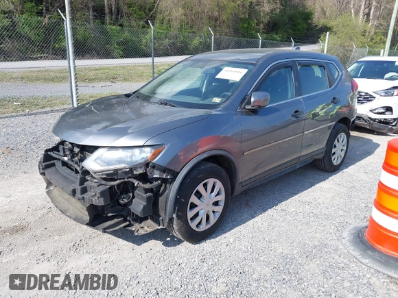 2018 Nissan Rogue SV with VIN KNMAT2MVXJP519711, listed as a IAAI auction lot 41961816 with 216,545 mi miles and . Bid and sale history available at carsss.com. Image 22.