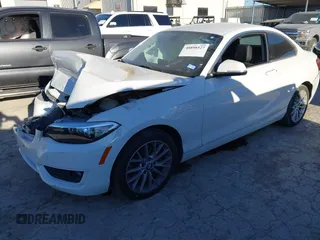 2015 BMW 2 Series 228i with VIN WBA1F5C53FV257086, listed as a IAAI auction lot 40898527 with 83,779 mi miles. Bid and sale history available at carsss.com. Image 17.