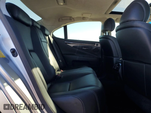 2015 Lexus LS 460 with VIN JTHBL5EFXF5133806, listed as a Copart auction lot 81493074 with 158,601 mi miles and Salvage title. Bid and sale history available at DreamBid. Image 10.