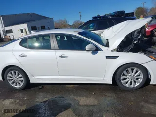 2015 Kia Optima EX with VIN 5XXGN4A73FG390781, listed as a IAAI auction lot 41828026 with 1 mi miles. Bid and sale history available at carsss.com. Image 13.