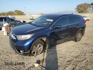 2018 Honda CR-V EX with VIN 7FARW1H56JE041042, listed as a Copart auction lot 43866065 with 84,294 mi miles and Salvage Title. Bid and sale history available at carsss.com. Image 1.