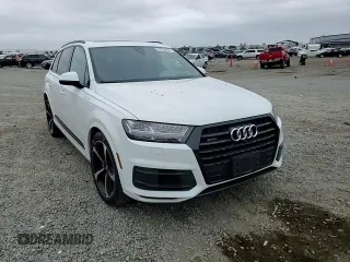 2019 Audi Q7 Premium Plus with VIN WA1LAAF70KD047717, listed as a Copart auction lot 59835635 with Not provided miles and Salvage title. Bid and sale history available at DreamBid. Image 14.