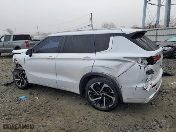 2022 Mitsubishi Outlander SEL with VIN JA4J4VA82NZ046503, listed as a Copart auction lot 49704735 with 58,176 mi miles and Salvage Title. Bid and sale history available at carsss.com. Image 2.