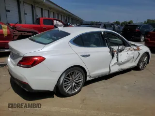 2020 Genesis G70 2.0T с VIN KMTG64LA6LU062350, выставлен на аукционе Copart как лот 68946374 с пробегом 27 480 миль миль и Списание • Salvage title. История ставок и продаж доступна на DreamBid. Изображение 3.