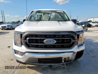 2023 Ford F-150 XL with VIN 1FTMF1CB6PKE64993, listed as a Copart auction lot 56198495 with 41,376 mi miles and Salvage title. Bid and sale history available at DreamBid. Image 5.