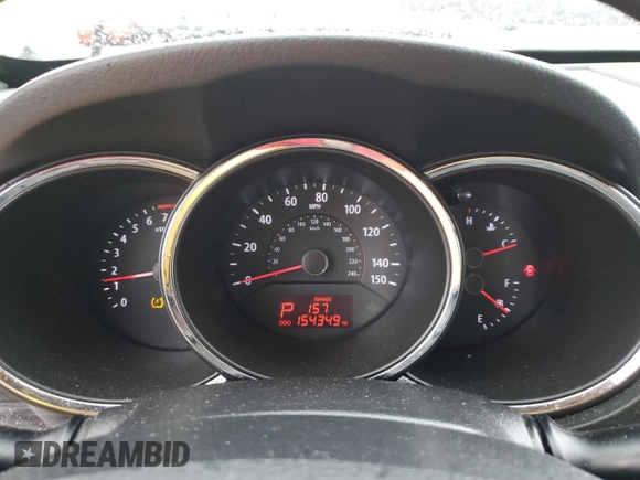 2013 Kia Sorento LX with VIN 5XYKTDA28DG338933, listed as a Copart auction lot 43391775 with 154,349 mi miles and Clean Title. Bid and sale history available at carsss.com. Image 9.
