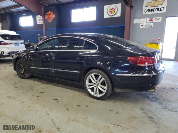 2013 Volkswagen CC Lux with VIN WVWRP7AN9DE516176, listed as a Copart auction lot 46312835 with 118,977 mi miles and Clean Title. Bid and sale history available at carsss.com. Image 2.