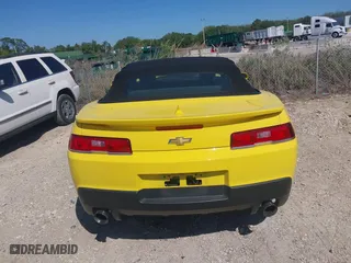 2015 Chevrolet Camaro LT with VIN 2G1FD3D30F9214174, listed as a IAAI auction lot 41807488 with 23,002 mi miles. Bid and sale history available at carsss.com. Image 16.