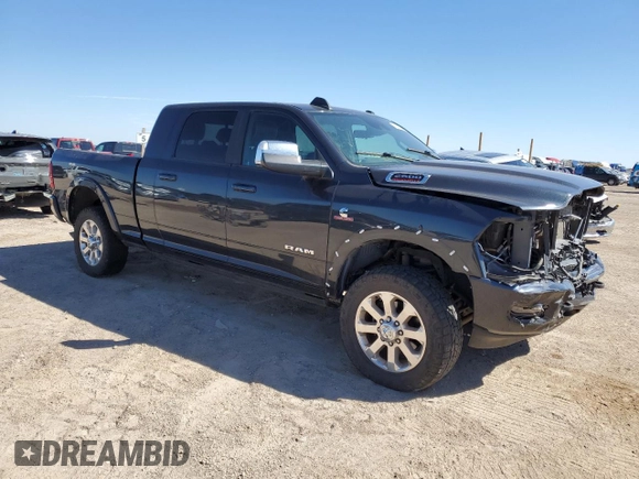 2021 Ram 2500 Laramie with VIN 3C6UR5NL2MG545598, listed as a Copart auction lot 72731594 with 49,554 mi miles and Salvage Title. Bid and sale history available at carsss.com. Image 4.