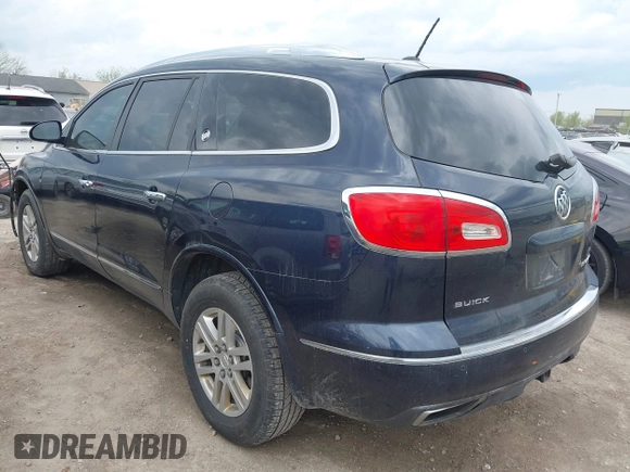 2015 Buick Enclave Convenience with VIN 5GAKRAKD8FJ204196, listed as a IAAI auction lot 42144676 with 127,798 mi miles and . Bid and sale history available at carsss.com. Image 3.