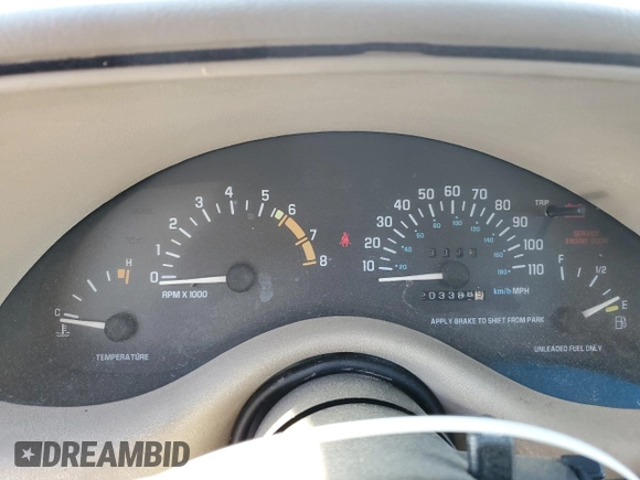 1996 Buick Regal с VIN 2G4WF52KXT1403234, выставлен на аукционе Copart как лот 52086495 с пробегом 203 388 миль миль и Списание • Salvage title. История ставок и продаж доступна на DreamBid. Изображение 9.