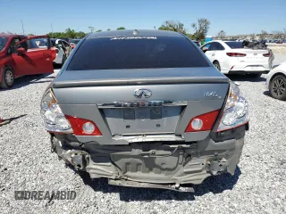 2006 Infiniti M45 Sport with VIN JNKBY01E66M207214, listed as a Copart auction lot 49602975 with 180,120 mi miles and Salvage Title. Bid and sale history available at carsss.com. Image 6.