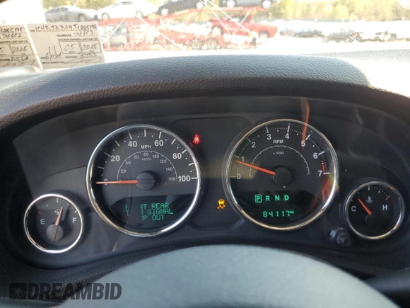 2018 Jeep Wrangler JK Unlimited Sport S with VIN 1C4BJWDG9JL885198, listed as a Copart auction lot 75664394 with 84,117 mi miles and Salvage Title. Bid and sale history available at carsss.com. Image 9.