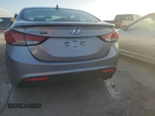 2014 Hyundai Elantra Coupe with VIN KMHDH6AH5EU029555, listed as a Copart auction lot 76020674 with 0 mi miles and Salvage Title. Bid and sale history available at carsss.com. Image 6.