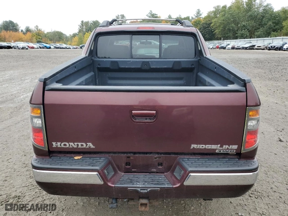 2008 Honda Ridgeline RTX with VIN 2HJYK16328H512818, listed as a Copart auction lot 75013694 with 140,236 mi miles and Clean Title. Bid and sale history available at carsss.com. Image 6.