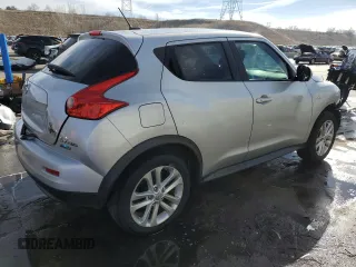 2013 Nissan Juke SV with VIN JN8AF5MV0DT230412, listed as a Copart auction lot 87434354 with 154,605 mi miles and Salvage Title. Bid and sale history available at carsss.com. Image 3.