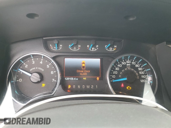 2014 Ford F-150 XL with VIN 1FTFW1EF8EFA84973, listed as a Copart auction lot 49784905 with 128,109 mi miles and Salvage Title. Bid and sale history available at carsss.com. Image 9.