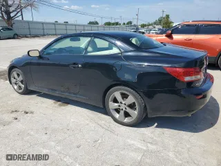 2010 Lexus IS 250C with VIN JTHFF2C28A2507556, listed as a Copart auction lot 69057534 with 137,051 mi miles and Salvage Title. Bid and sale history available at carsss.com. Image 2.