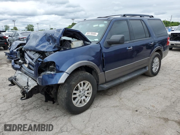 2011 Ford Expedition XLT with VIN 1FMJU1J52BEF22395, listed as a Copart auction lot 58179595 with Not provided miles and Non repairable. Bid and sale history available at DreamBid. Image 1.