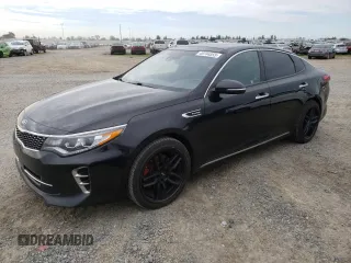 2017 Kia Optima SX Limited with VIN 5XXGV4L24HG136551, listed as a Copart auction lot 49744555 with 185,324 mi miles and Clean title. Bid and sale history available at DreamBid. Image 1.