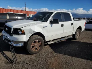2006 Ford F-150 XLT with VIN 1FTPW14V26KC37031, listed as a Copart auction lot 82411924 with 81,320 mi miles and Salvage Title. Bid and sale history available at carsss.com. Image 1.