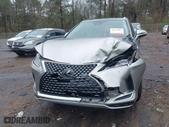 2021 Lexus RX with VIN 2T2HZMDA0MC289343, listed as a IAAI auction lot 41556887 with 42,273 mi miles. Bid and sale history available at carsss.com. Image 6.