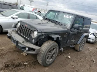 2017 Jeep Wrangler Sahara z VIN 1C4AJWBG5HL542123, wystawiony jako Copart lot #49315805 z przebiegiem 149 941 mil mil oraz Szkoda całkowita • Salvage title. Historia ofert i sprzedaży dostępna na DreamBid. Obrazek 1.