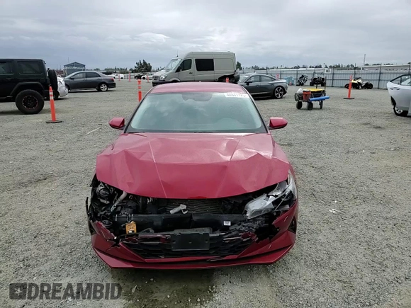 2023 Hyundai Elantra SEL with VIN KMHLM4AG2PU384799, listed as a Copart auction lot 48941125 with 72,189 mi miles and Salvage Title. Bid and sale history available at DreamBid. Image 10.